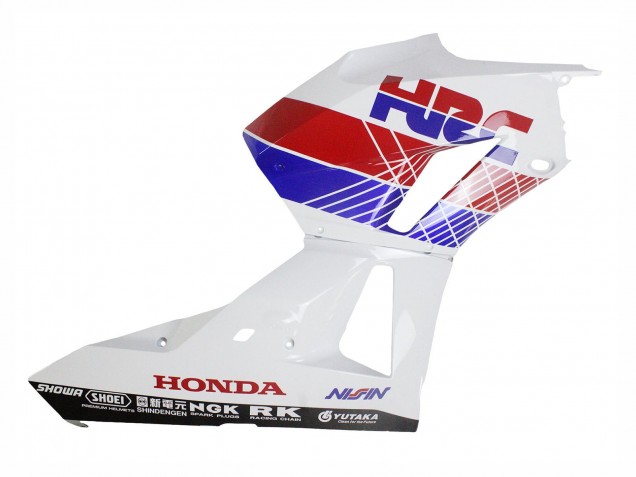 2013-2023 Honda CBR600RR Motorcycle Fairing - White Red Blue HRC Australia
