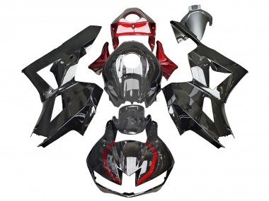 Affordable 2013-2023 Honda CBR600RR Motorcycle Fairings - Glossy Black Red Australia