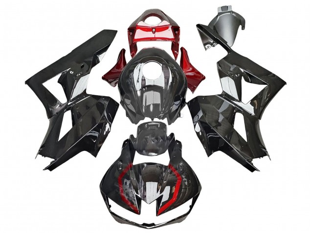 2013-2023 Honda CBR600RR Motorcycle Fairings - Glossy Black Red Australia