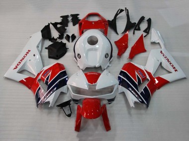 Affordable 2013-2023 Honda CBR600RR Motorcycle Fairings - White Red Dark Blue HRC Australia