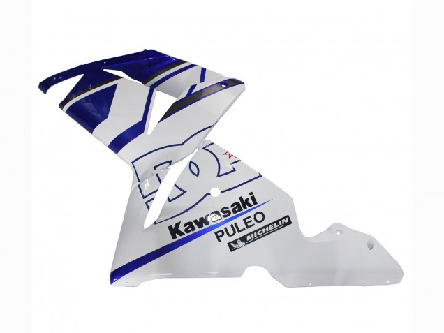 2004-2005 Kawasaki ZX10R Motorcycle Fairing - Black White Australia