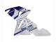 2004-2005 Kawasaki ZX10R Motorcycle Fairing - Black White Australia