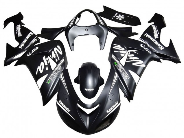 2006-2007 Kawasaki ZX10R Motorcycle Fairing - Matte Black Australia