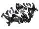 2006-2007 Kawasaki ZX10R Motorcycle Fairings - Matte Black Glossy Black Australia