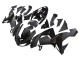 2006-2007 Kawasaki ZX10R Motorcycle Fairings - Matte Black Glossy Black Australia