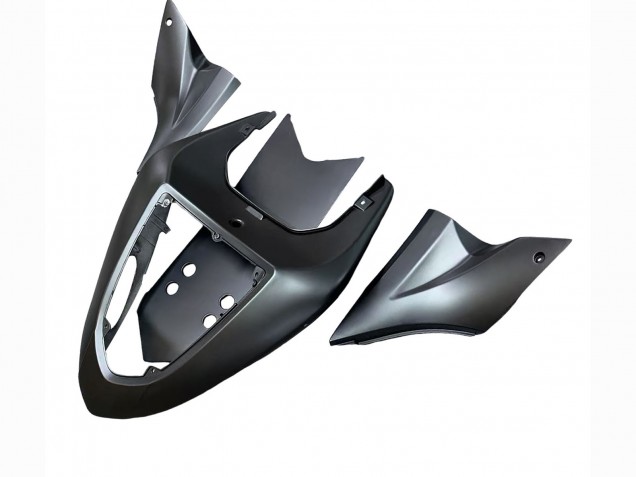 2006-2007 Kawasaki ZX10R Motorcycle Fairings - Grey Yellow Glossy Black Monster Elf Australia