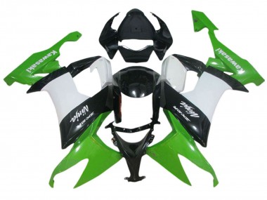 Affordable 2006-2007 Kawasaki ZX10R Motorcycle Fairing - Green White Black Australia
