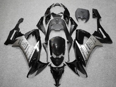 Affordable 2006-2007 Kawasaki ZX10R Motorcycle Fairings - Matte Black Grey Motul Australia