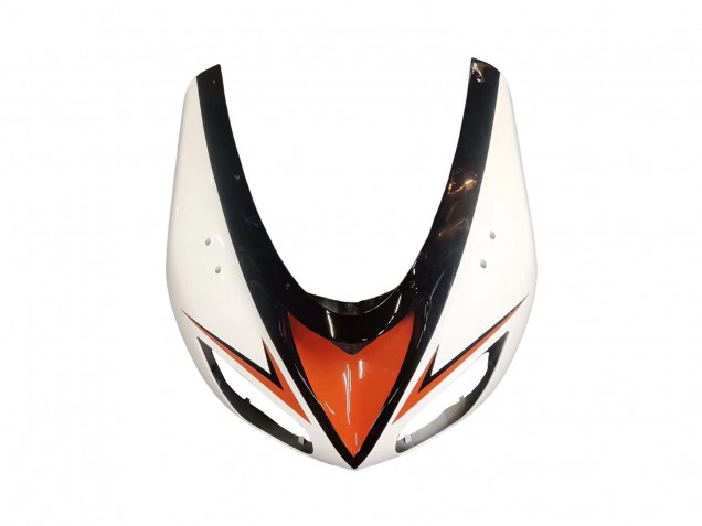 2006-2007 Kawasaki ZX10R Motorcycle Fairings - White Orange Black Australia