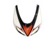 2006-2007 Kawasaki ZX10R Motorcycle Fairings - White Orange Black Australia