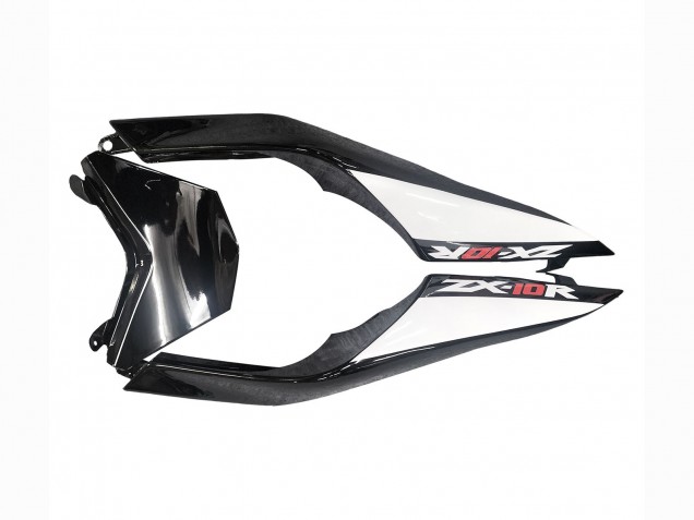2008-2010 Kawasaki ZX10R Motorcycle Fairings - Glossy Black White Green Monster Elf Australia