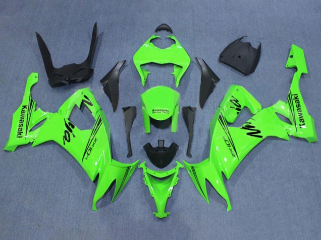 2008-2010 Kawasaki ZX10R Motorcycle Fairing - Green Black Australia