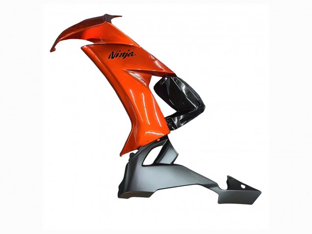 2008-2010 Kawasaki ZX10R Motorcycle Fairings - Burnt Orange Black Australia