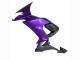 2008-2010 Kawasaki ZX10R Motorcycle Fairings - Purple Black Australia