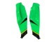 2011-2015 Kawasaki ZX10R Motorcycle Fairings - Green Yellow Black White Elf Monster Australia
