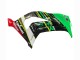 2011-2015 Kawasaki ZX10R Motorcycle Fairings - Green Yellow Black White Elf Monster Australia