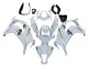 2011-2015 Kawasaki ZX10R Motorcycle Fairings - White Green Stripe Black Ninja Australia