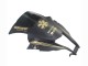 2011-2015 Kawasaki ZX10R Motorcycle Fairings - Matte Black Gold Snow Elf Australia