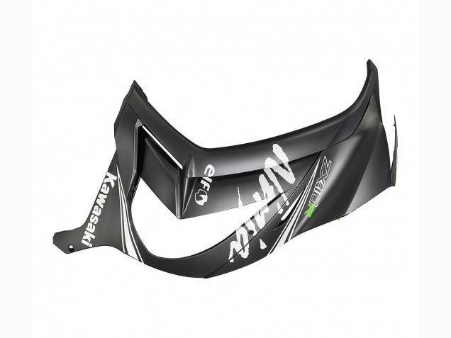 2011-2015 Kawasaki ZX10R Motorcycle Fairings - Matte Black Green Elf Australia