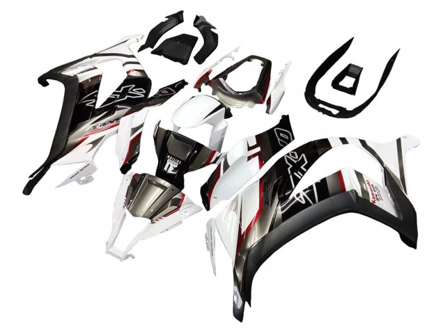 2011-2015 Kawasaki ZX10R Motorcycle Fairings - White Glossy Black Matte Black Red Australia