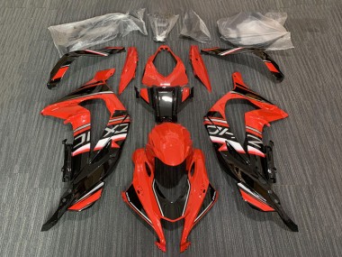 Affordable 2016-2020 Kawasaki ZX10R Motorcycle Fairing - Red Glossy Black Australia