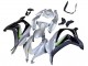 2016-2020 Kawasaki ZX10R Motorcycle Fairing - Silver Green Black Australia