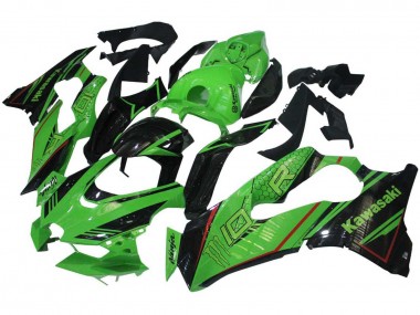 Affordable 2021-2025 Kawasaki ZX10R Motorcycle Fairings - Green Glossy Black Australia