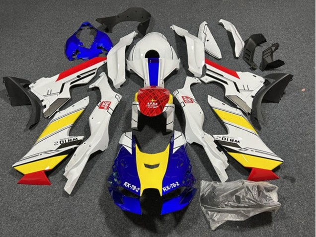 2021-2025 Kawasaki ZX10R Motorcycle Fairings - White Blue Red Yellow Australia
