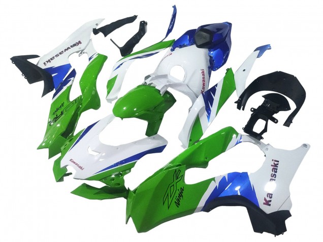 2021-2025 Kawasaki ZX10R Motorcycle Fairings - White Green Blue Black Australia
