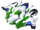 2021-2025 Kawasaki ZX10R Motorcycle Fairings - White Green Blue Black Australia