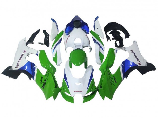 2021-2025 Kawasaki ZX10R Motorcycle Fairings - White Green Blue Black Australia