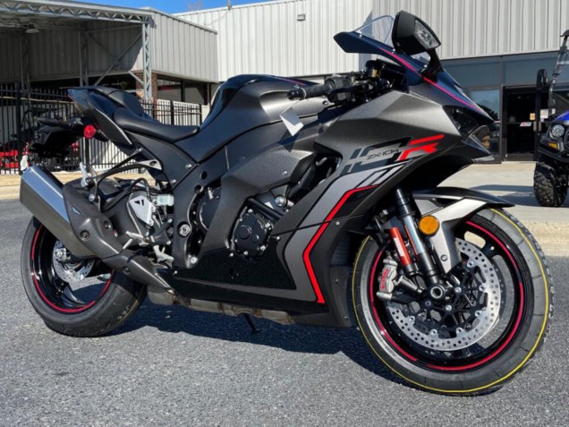 2021-2025 Kawasaki ZX10R Motorcycle Fairings - Black Grey Red Australia