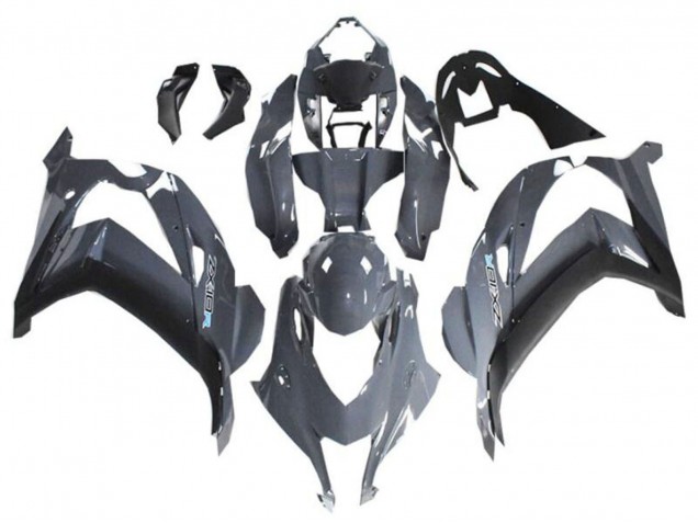 2021-2025 Kawasaki ZX10R Motorcycle Fairings - Grey Black Australia