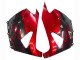 2006-2011 Kawasaki ZX14R ZZR1400 Motorcycle Fairing Kits - Glossy Black Red Flame Australia