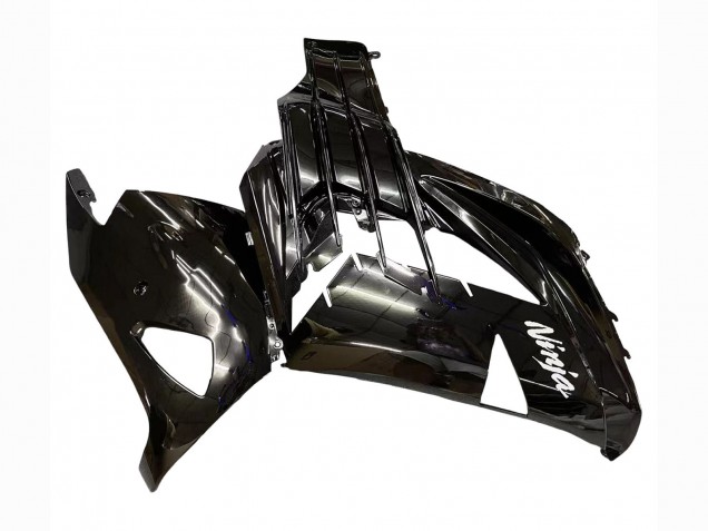 2012-2024 Kawasaki ZX14R ZZR1400 Motorcycle Fairings - Glossy Black Matte Black White Ninja Australia
