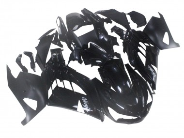 Affordable 2012-2024 Kawasaki ZX14R ZZR1400 Motorcycle Fairing - Glossy Black Matte Black White Ninja Australia