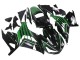 2012-2024 Kawasaki ZX14R ZZR1400 Motorcycle Fairings - Green Glossy Black Stripe Australia