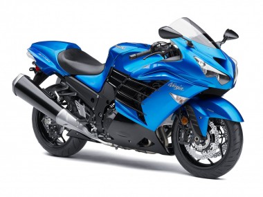 Affordable 2012-2024 Kawasaki ZX14R ZZR1400 Motorcycle Fairings - Blue Australia