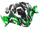 2012-2024 Kawasaki ZX14R ZZR1400 Motorcycle Fairing Kits - Green Glossy Black Australia