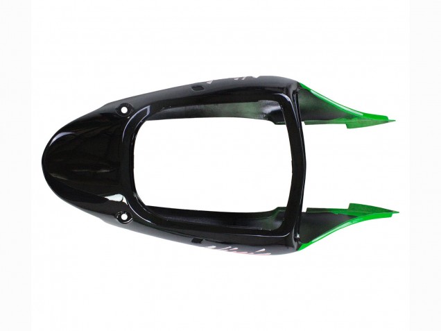 1998-1999 Kawasaki ZX6R Motorcycle Fairings - Green White Glossy Black Australia