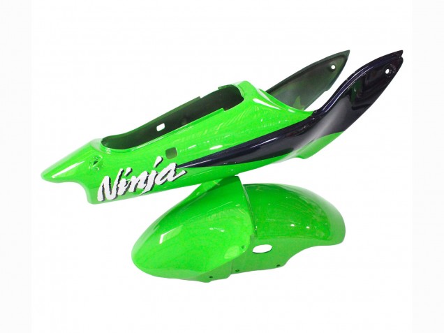 1998-1999 Kawasaki ZX6R Motorcycle Fairings - Green White Dark Blue Silver Australia