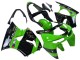 1998-1999 Kawasaki ZX6R Motorcycle Fairings - Green Glossy Black Elf Bridgestone Australia