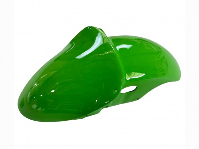 1998-1999 Kawasaki ZX6R Motorcycle Fairings - Green Glossy Black Elf Bridgestone Australia
