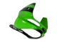 1998-1999 Kawasaki ZX6R Motorcycle Fairings - Green Glossy Black Elf Bridgestone Australia