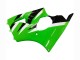 2000-2002 Kawasaki ZX6R Motorcycle Fairings - Green White Black Australia