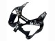 2000-2002 Kawasaki ZX6R Motorcycle Fairings - Glossy Black White West Michelin Australia