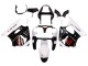 2000-2002 Kawasaki ZX6R Motorcycle Fairings - White Black Red Monster Australia