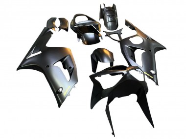 Affordable 2003-2004 Kawasaki ZX6R Motorcycle Fairings - Matte Black Gold 636 Australia
