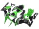 2003-2004 Kawasaki ZX6R Motorcycle Fairings - Green White Black Australia