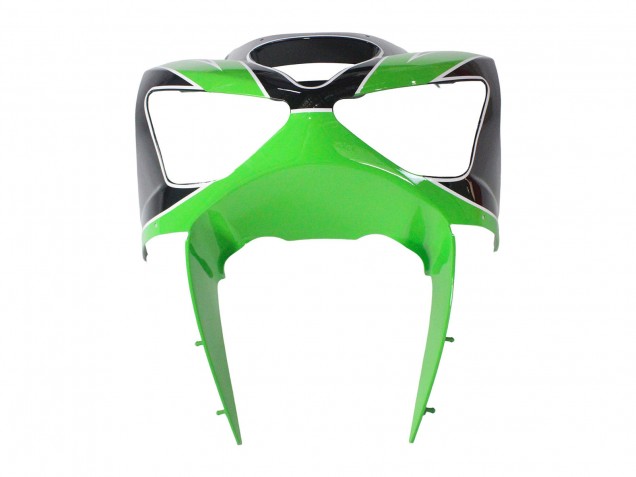 2003-2004 Kawasaki ZX6R Motorcycle Fairings - Green White Black Australia